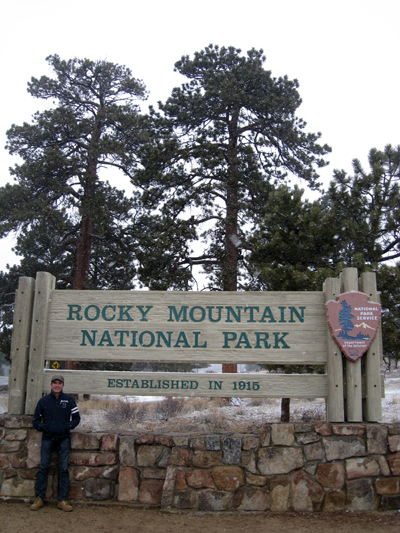 At the Rocky Mountain National Park